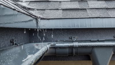 Repaired Gutters and Drainage Systems